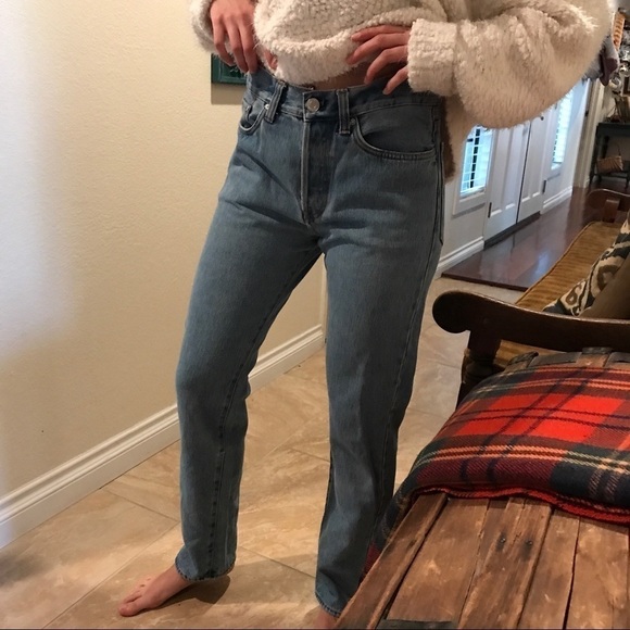 Denim jeans, button fly, size 30x34 - Picture 5 of 5